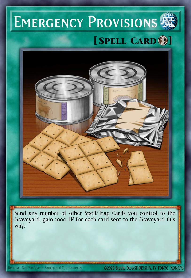 Emergency Provisions LOD #LOD-033 English Yu-Gi-Oh! card
