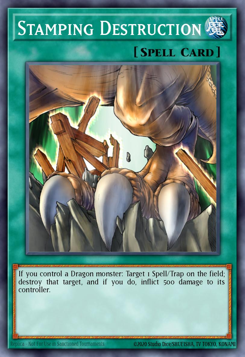 Stamping Destruction LOD #LOD-046 English Yu-Gi-Oh! card