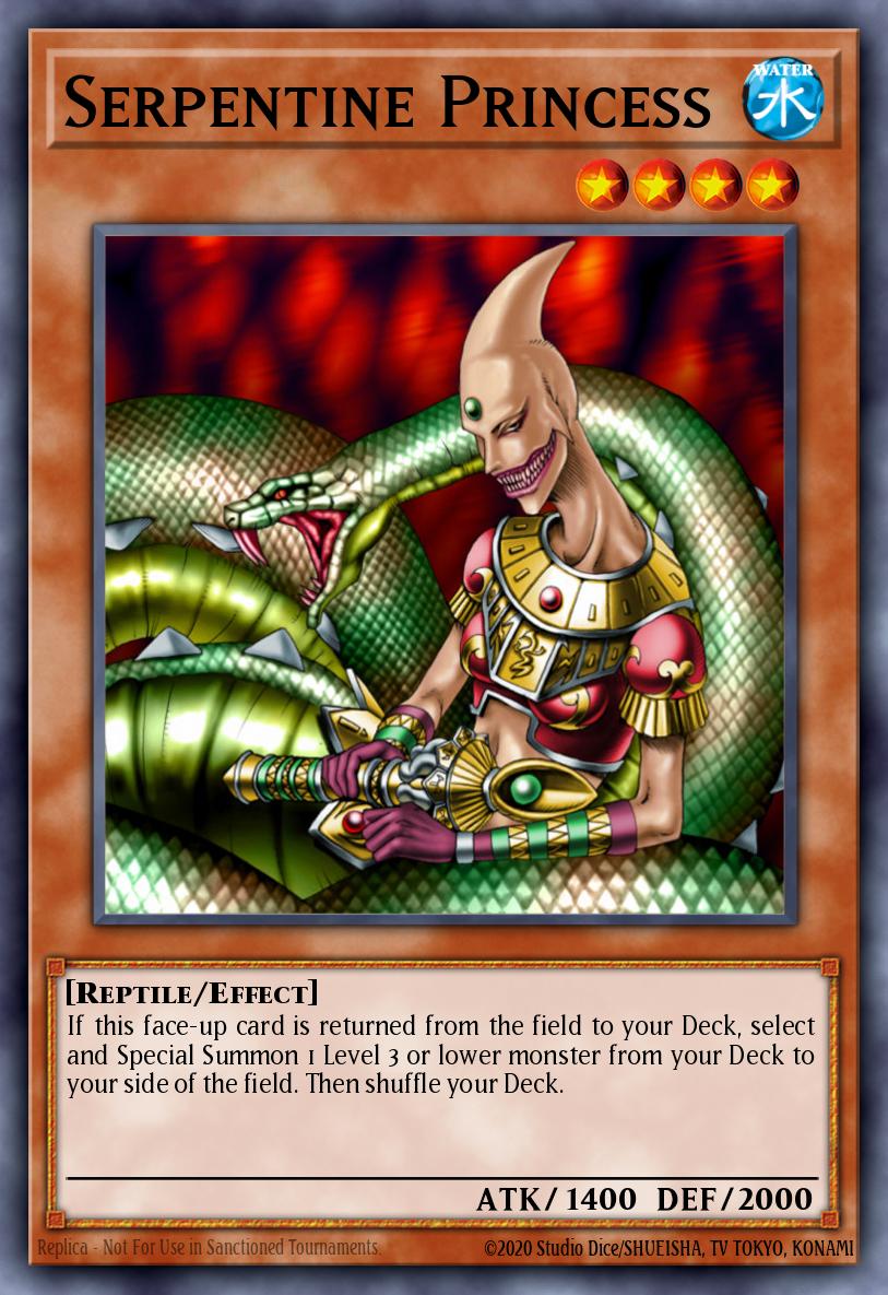 Serpentine Princess LOD #LOD-057 English Yu-Gi-Oh! card