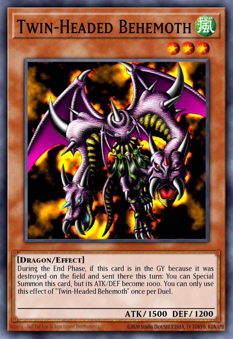 Twin-Headed Behemoth LOD #LOD-063 English Yu-Gi-Oh! card