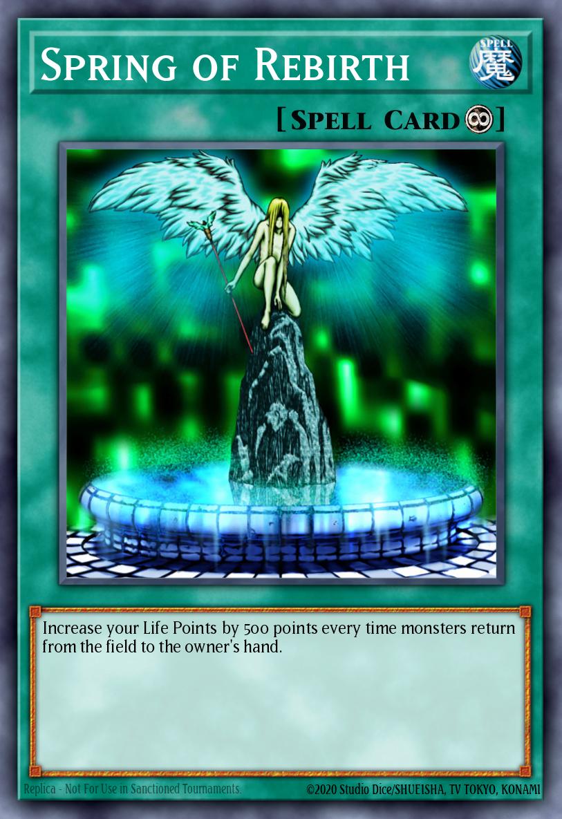 Spring of Rebirth LOD #LOD-076 English Yu-Gi-Oh! card