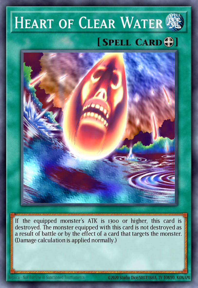 Heart of Clear Water LOD #LOD-077 English Yu-Gi-Oh! card