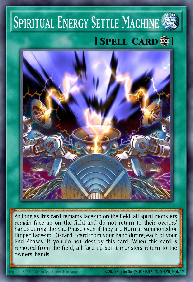 Spiritual Energy Settle Machine LOD #LOD-082 English Yu-Gi-Oh! card