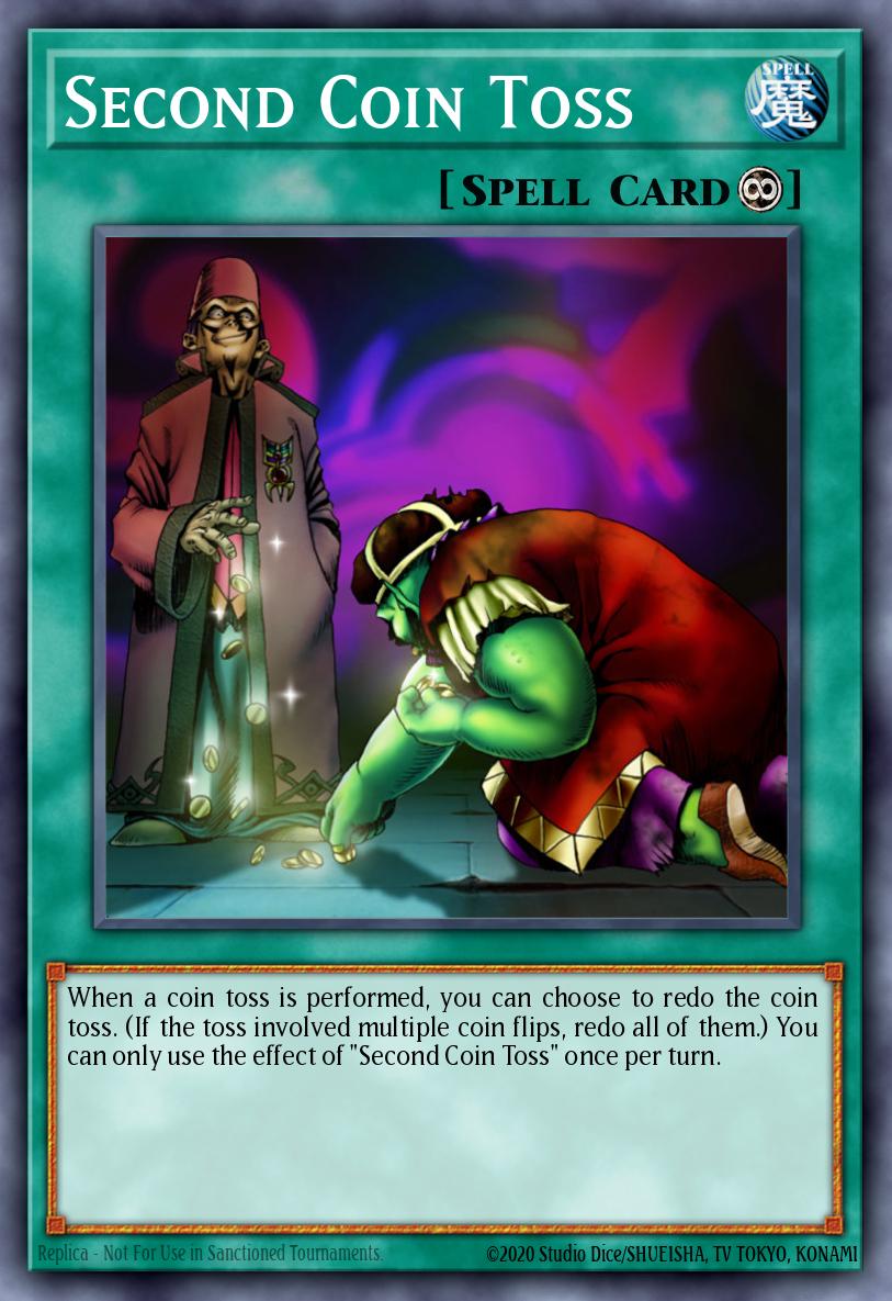 Second Coin Toss LOD #LOD-083 English Yu-Gi-Oh! card