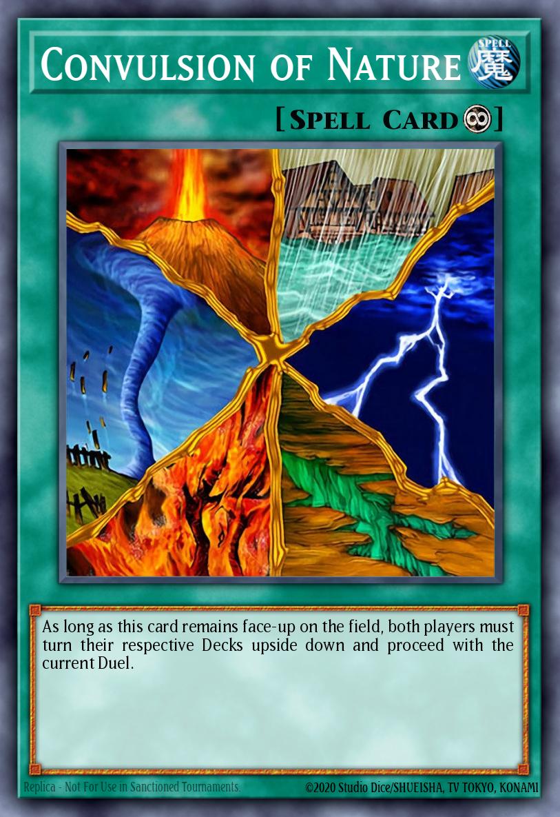 Convulsion of Nature LOD #LOD-084 English Yu-Gi-Oh! card