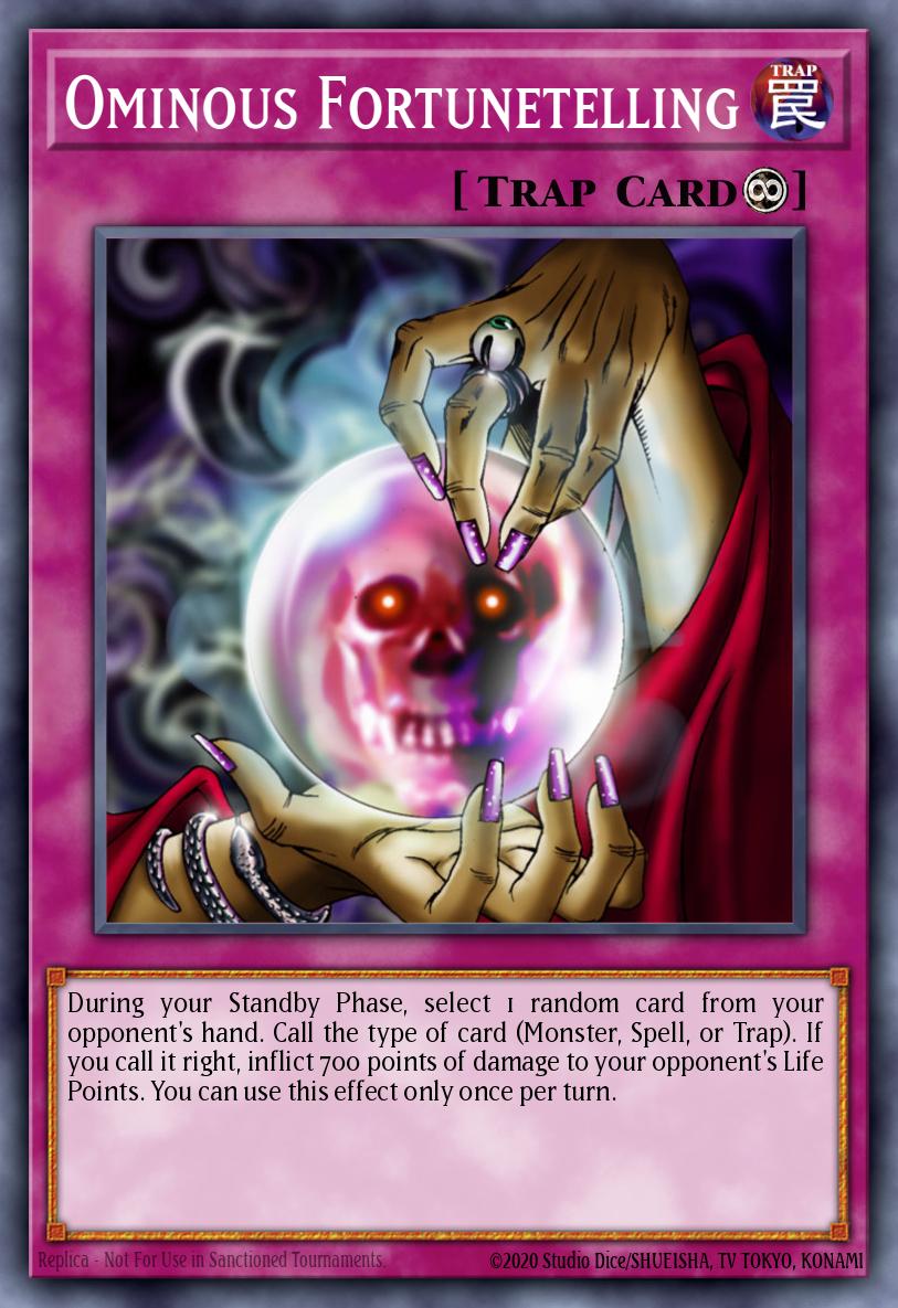 Ominous Fortunetelling LOD #LOD-094 English Yu-Gi-Oh! card