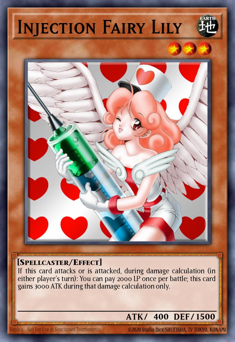 Injection Fairy Lily LOD #LOD-100 English Yu-Gi-Oh! card