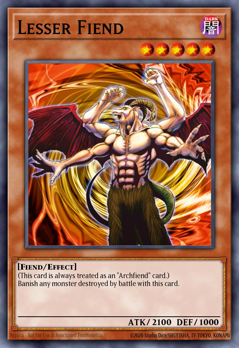 Lesser Fiend LOD #LOD-EN003 English Yu-Gi-Oh! card