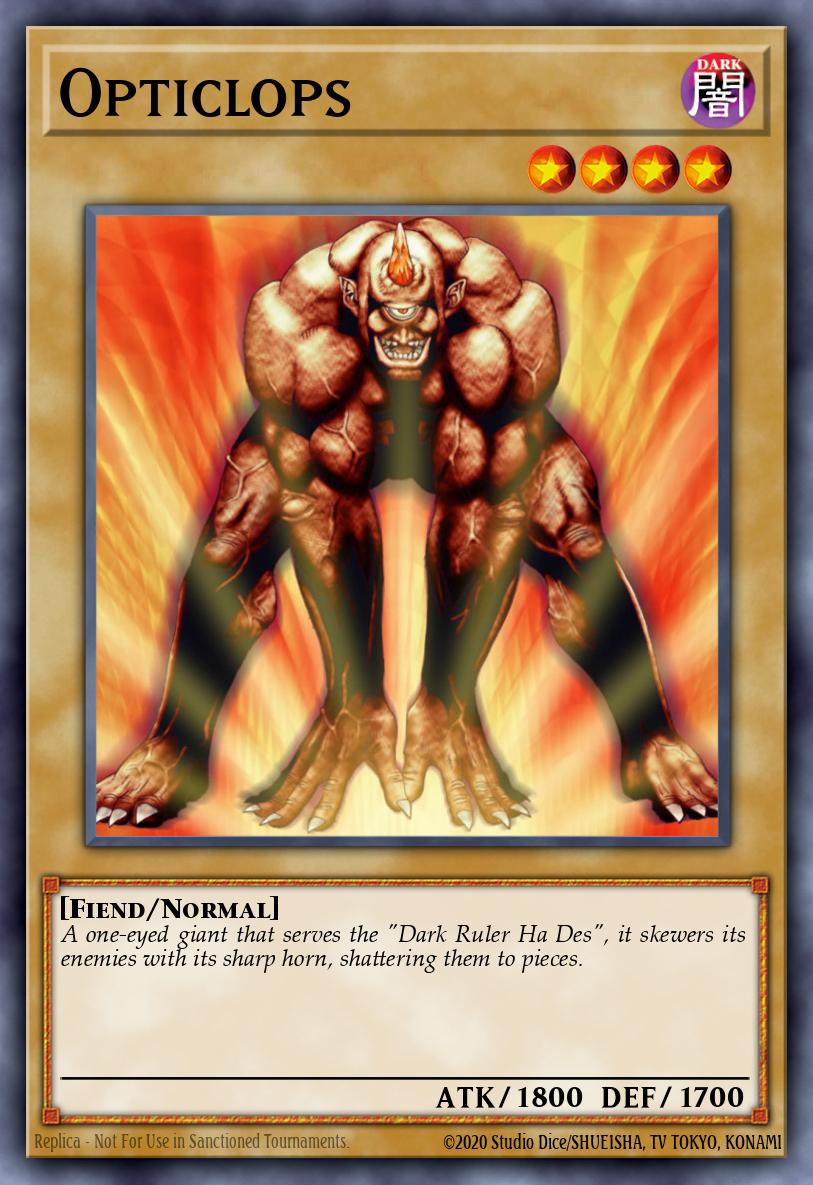 Opticlops LOD #LOD-EN009 English Yu-Gi-Oh! card