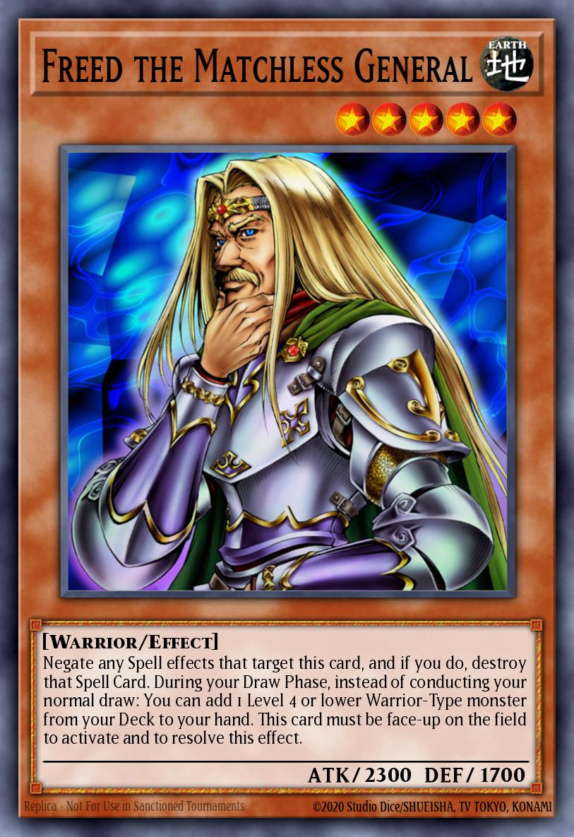 Freed the Matchless General LOD #LOD-EN016 English Yu-Gi-Oh! card