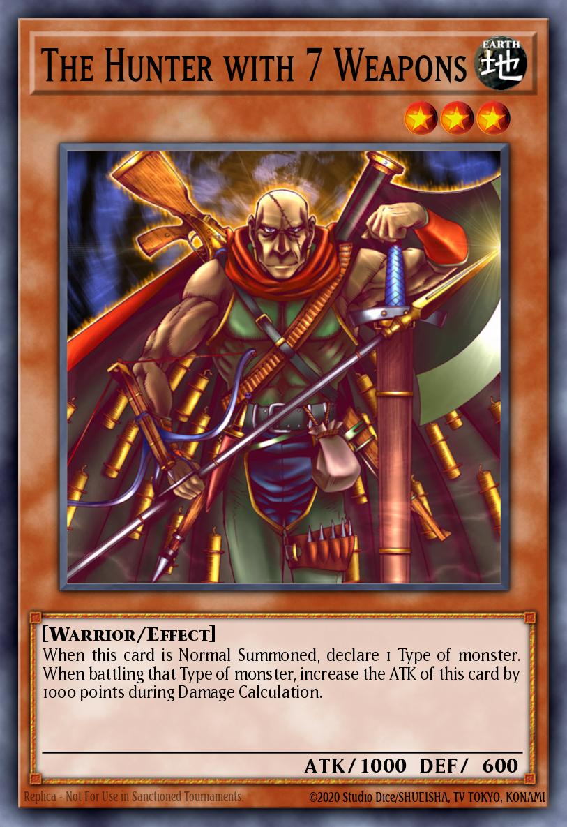 The Hunter with 7 Weapons LOD #LOD-EN024 English Yu-Gi-Oh! card