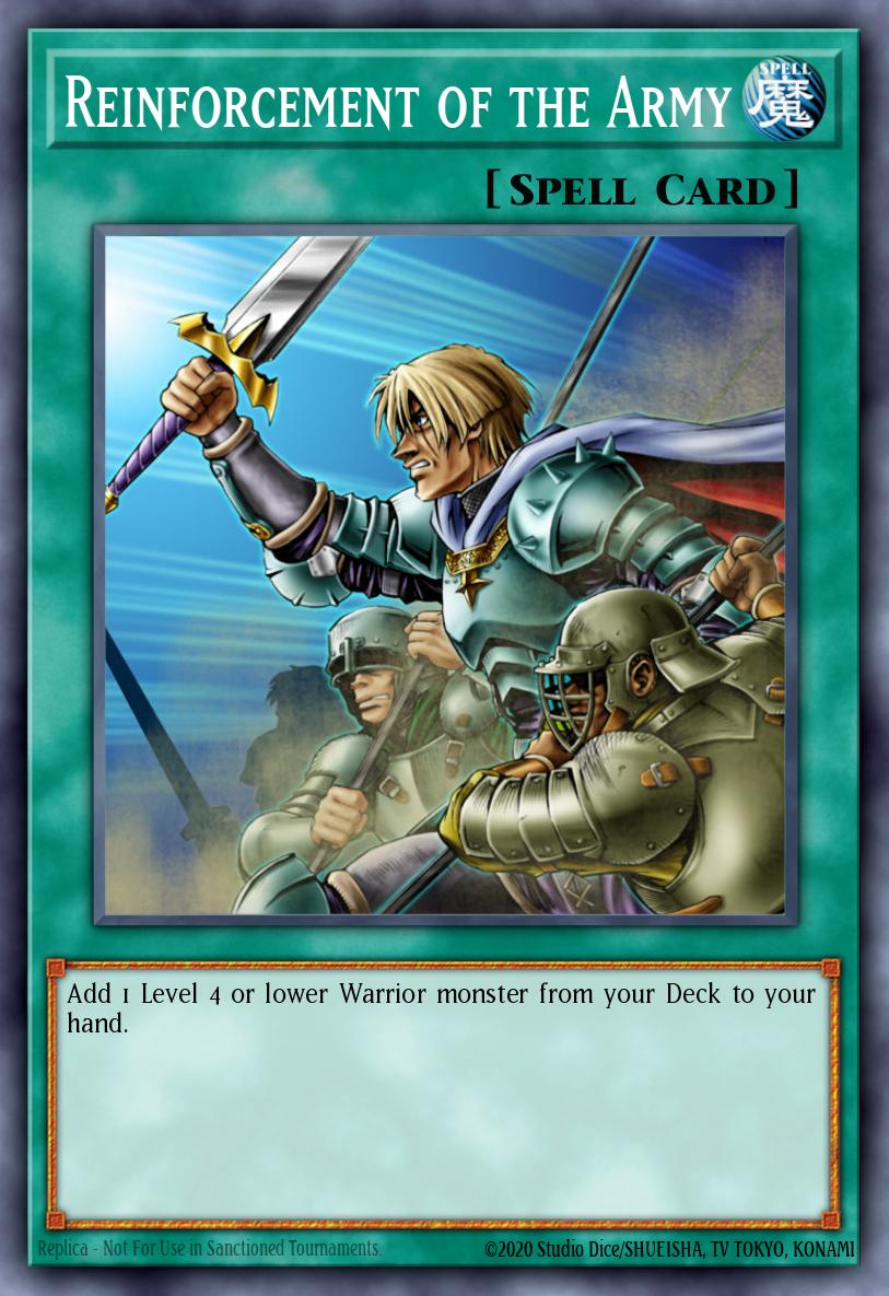 Reinforcement of the Army LOD #LOD-EN028 English Yu-Gi-Oh! card