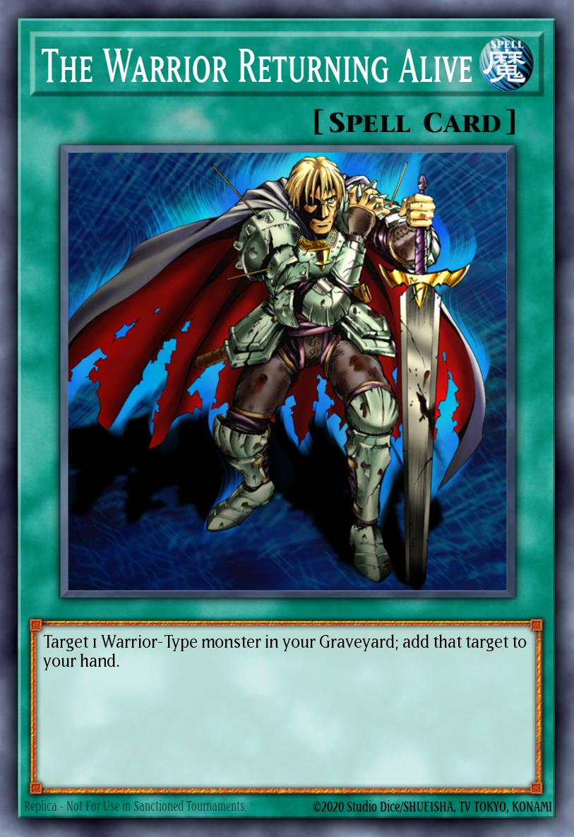 The Warrior Returning Alive LOD #LOD-EN030 English Yu-Gi-Oh! card