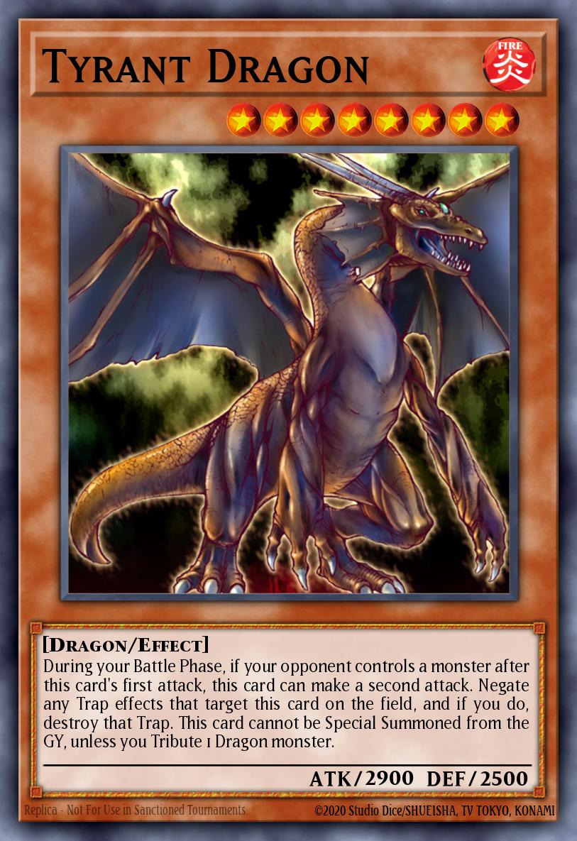 Tyrant Dragon LOD #LOD-EN034 English Yu-Gi-Oh! card