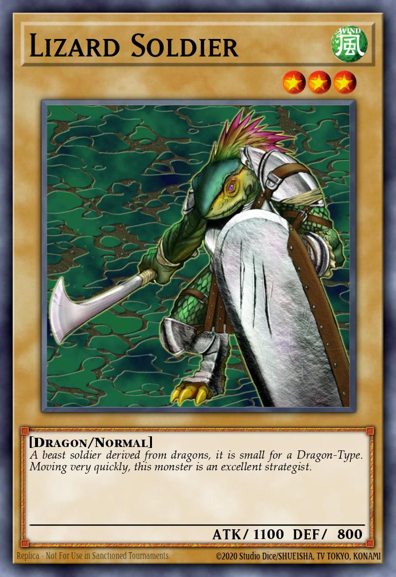 Lizard Soldier LOD #LOD-EN038 English Yu-Gi-Oh! card