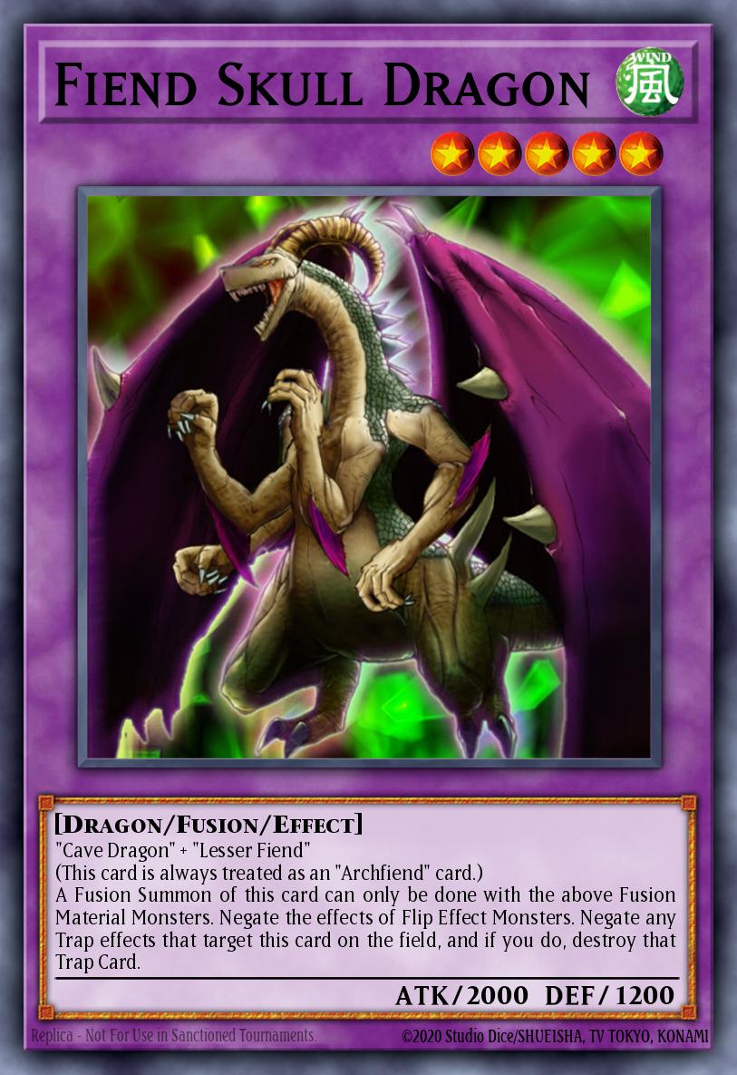 Fiend Skull Dragon LOD #LOD-EN039 English Yu-Gi-Oh! card