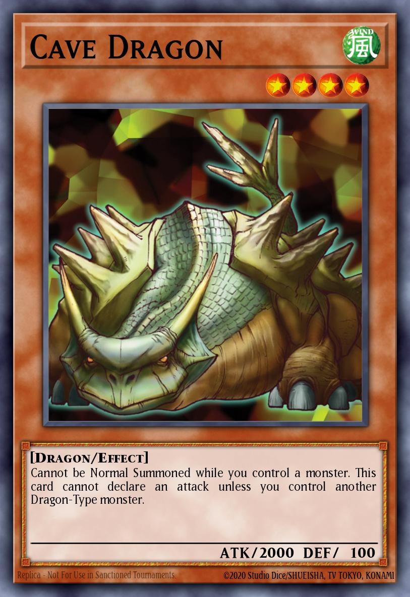 Cave Dragon LOD #LOD-EN040 English Yu-Gi-Oh! card