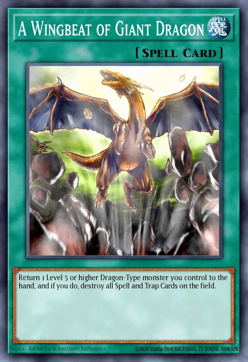 A Wingbeat of Giant Dragon LOD #LOD-EN044 English Yu-Gi-Oh! card
