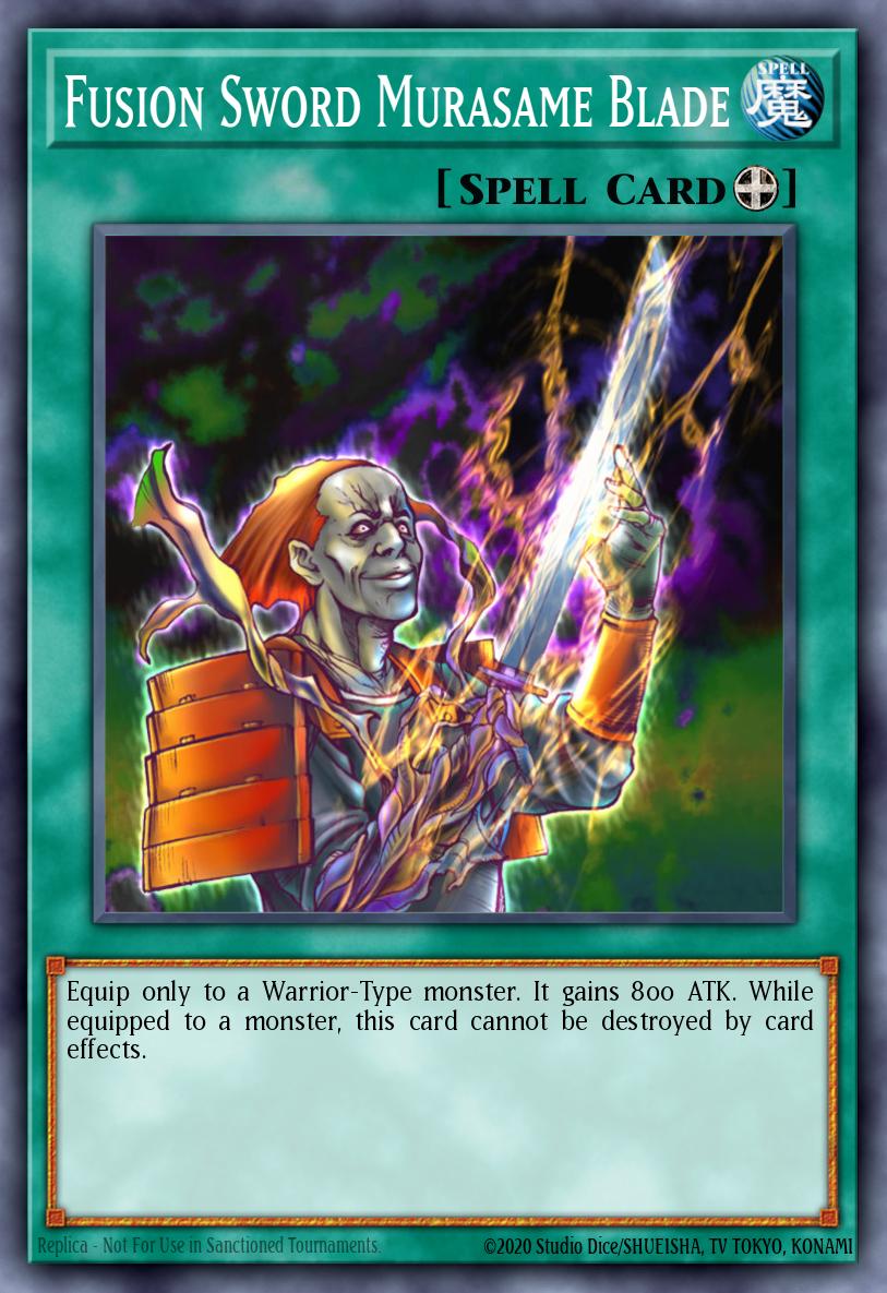 Fusion Sword Murasame Blade LOD #LOD-EN079 English Yu-Gi-Oh! card
