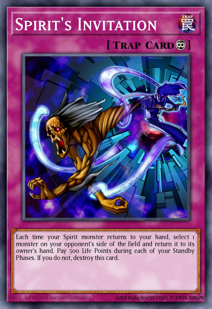 Spirit's Invitation LOD #LOD-EN095 English Yu-Gi-Oh! card