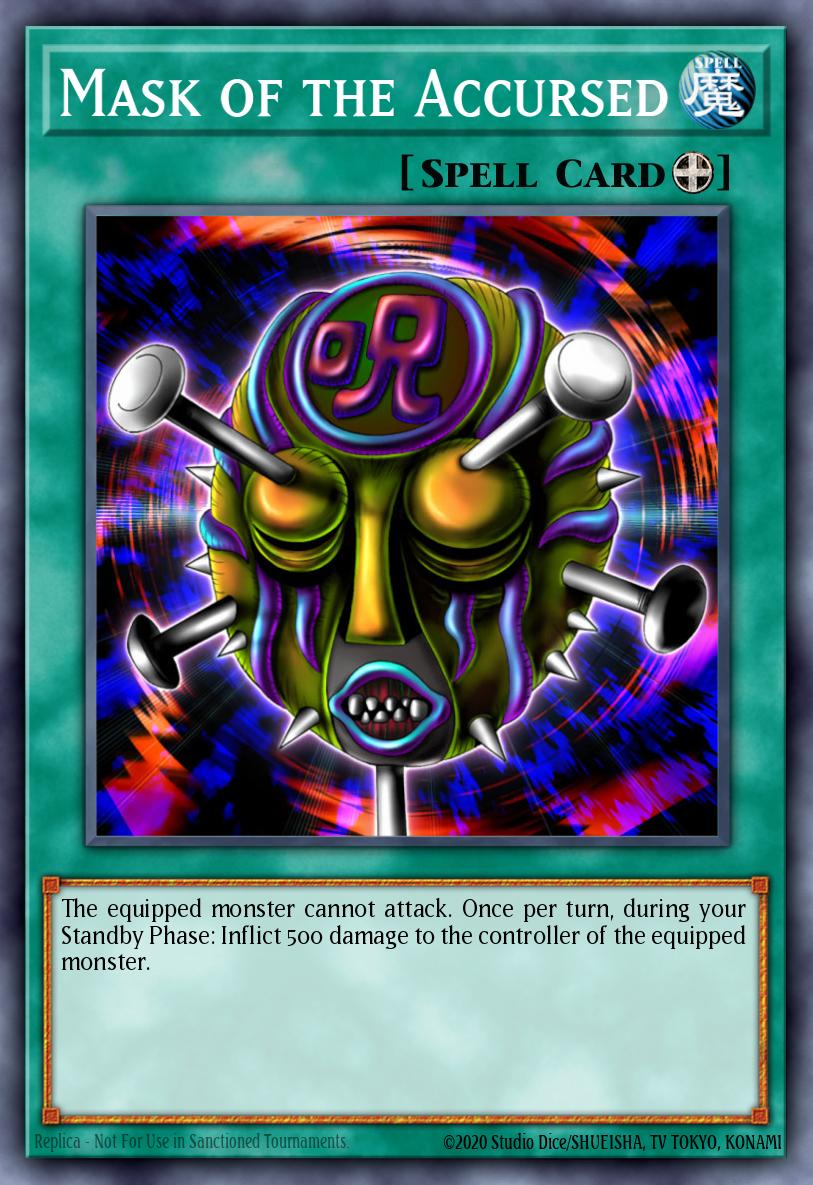 Mask of the Accursed LON #LON-019 English Yu-Gi-Oh! card
