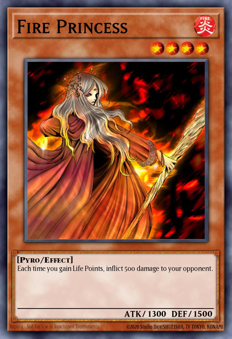 Fire Princess LON #LON-034 English Yu-Gi-Oh! card