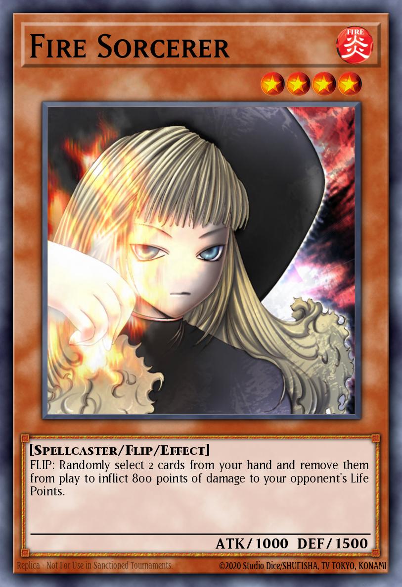 Fire Sorcerer LON #LON-036 English Yu-Gi-Oh! card