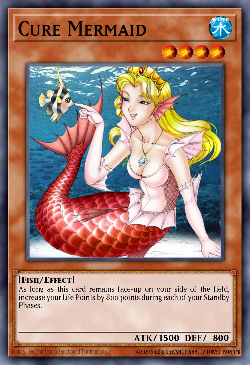 Cure Mermaid LON #LON-041 English Yu-Gi-Oh! card