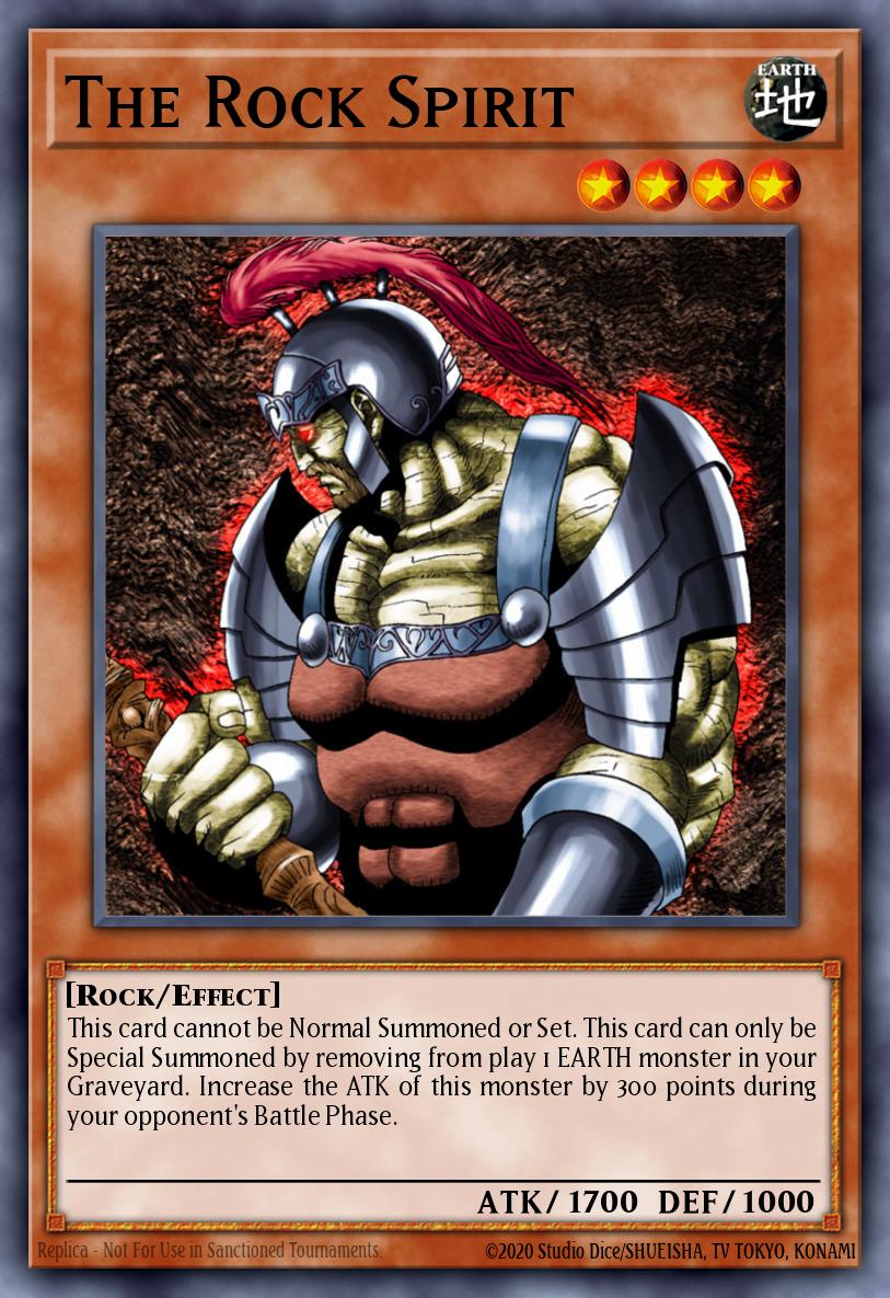 The Rock Spirit LON #LON-069 English Yu-Gi-Oh! card