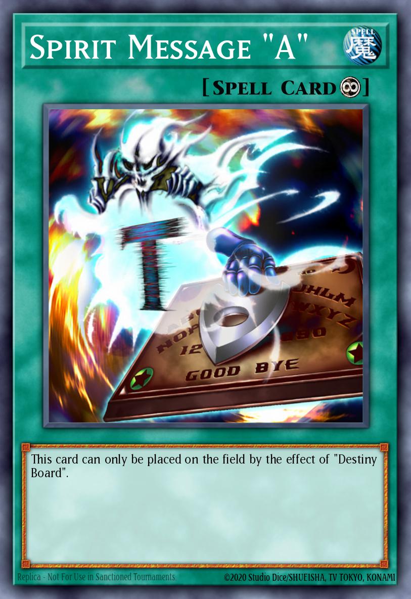 Spirit Message "A" LON #LON-091 English Yu-Gi-Oh! card