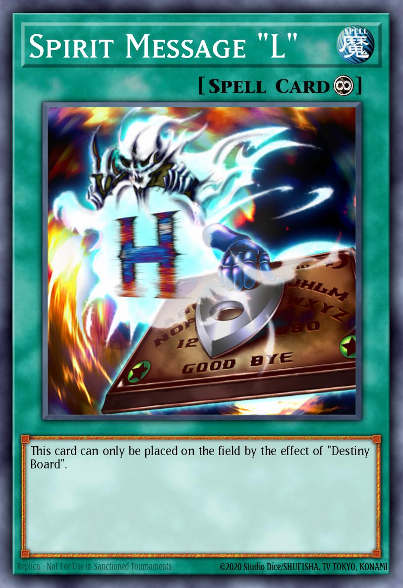 Spirit Message "L" LON #LON-092 English Yu-Gi-Oh! card