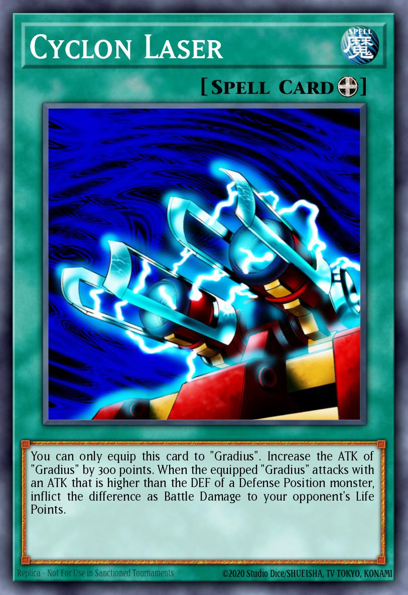 Cyclon Laser LON #LON-095 English Yu-Gi-Oh! card