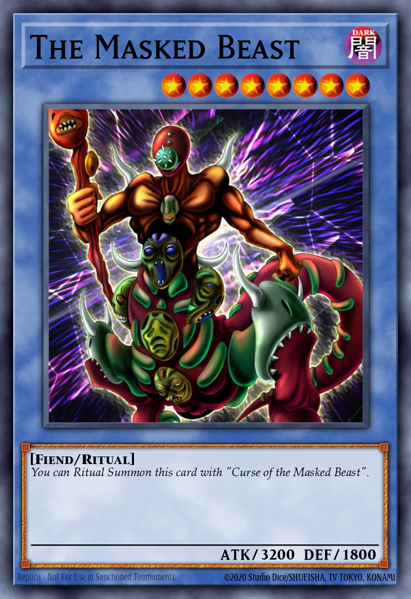 The Masked Beast LON #LON-E001 English Yu-Gi-Oh! card