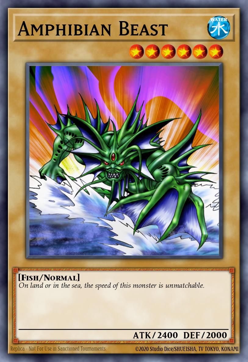 Amphibian Beast LON #LON-E008 English Yu-Gi-Oh! card