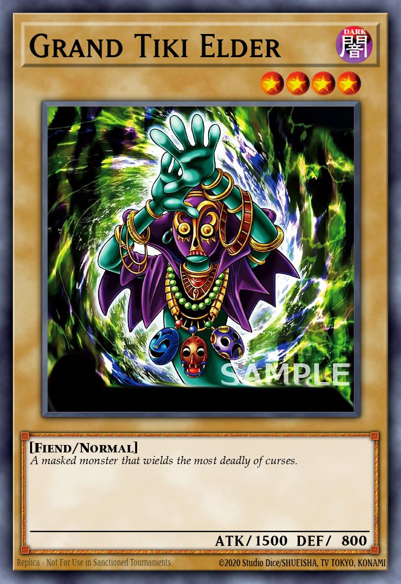Grand Tiki Elder LON #LON-E011 English Yu-Gi-Oh! card