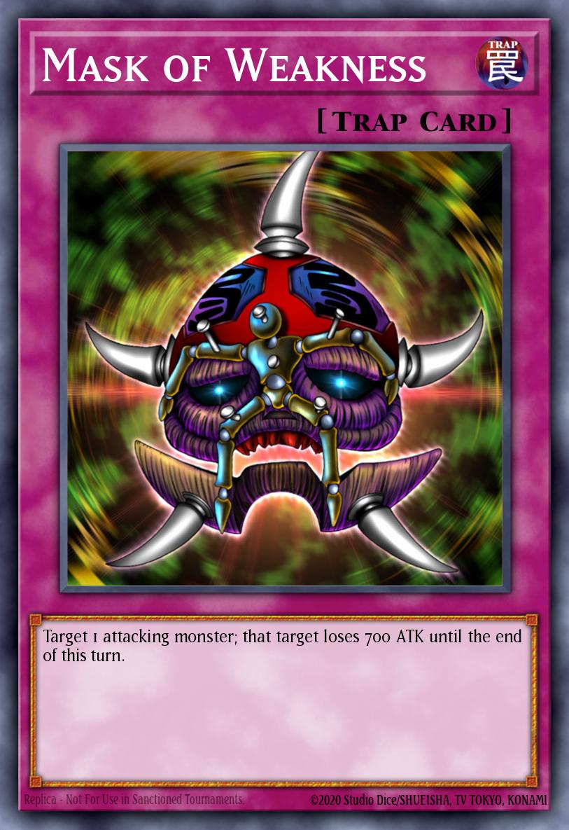 Mask of Weakness LON #LON-E015 English Yu-Gi-Oh! card