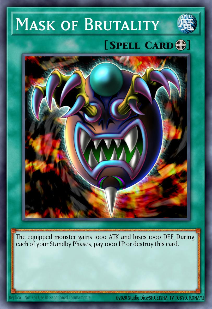 Mask of Brutality LON #LON-E020 English Yu-Gi-Oh! card
