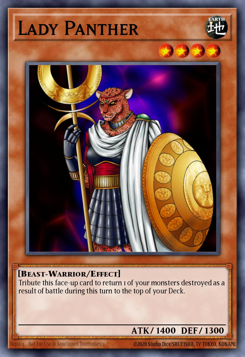 Lady Panther LON #LON-E030 English Yu-Gi-Oh! card