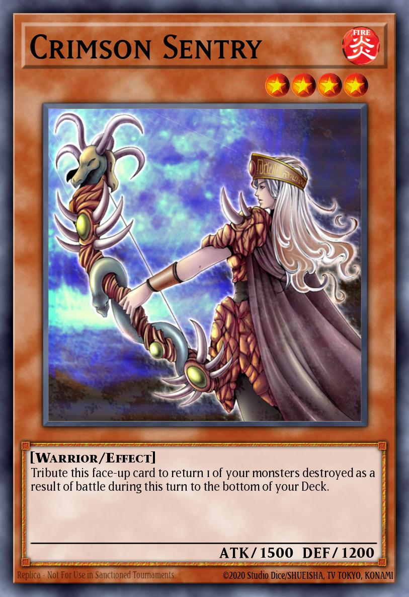 Crimson Sentry LON #LON-E033 English Yu-Gi-Oh! card