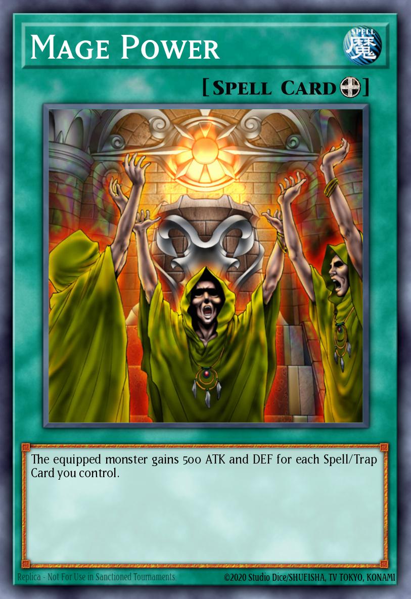 Mage Power LON #LON-E050 English Yu-Gi-Oh! card