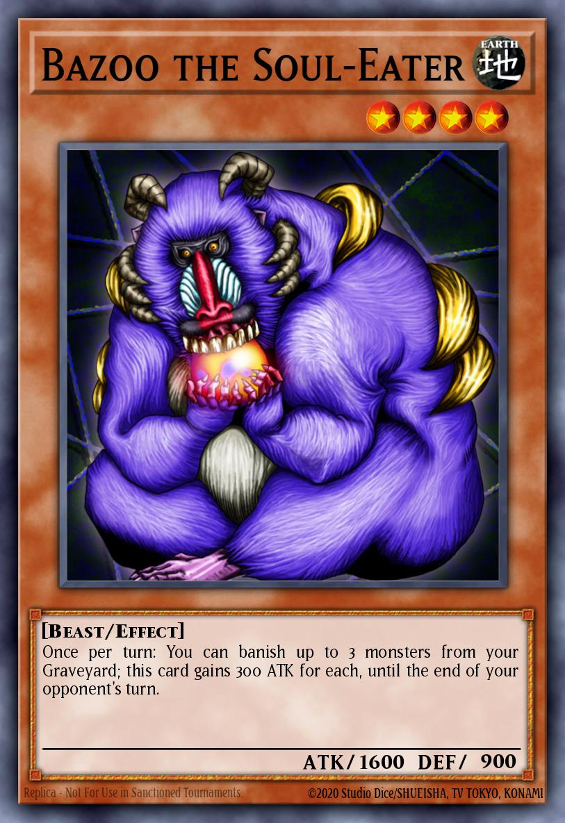 Bazoo the Soul-Eater LON #LON-E064 English Yu-Gi-Oh! card
