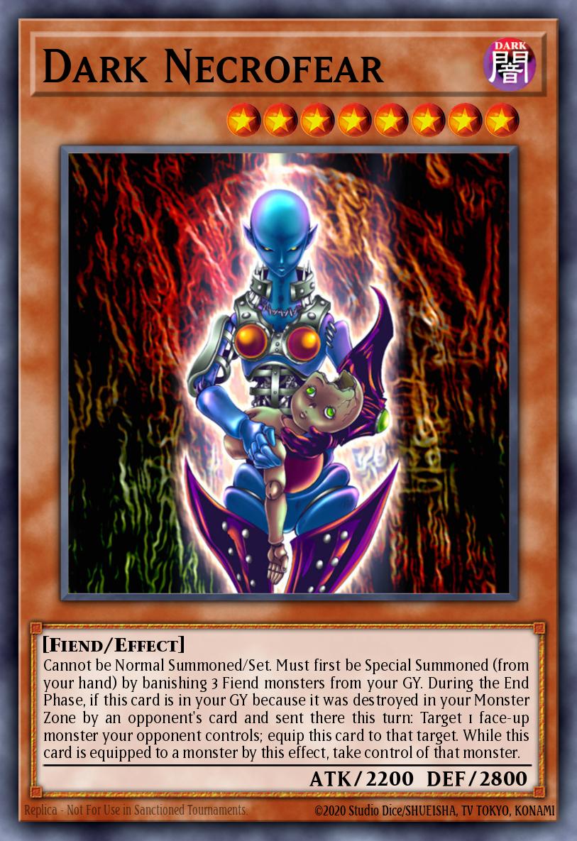 Dark Necrofear LON #LON-E065 English Yu-Gi-Oh! card