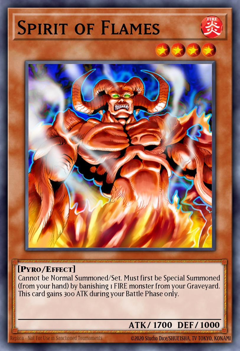 Spirit of Flames LON #LON-E067 English Yu-Gi-Oh! card