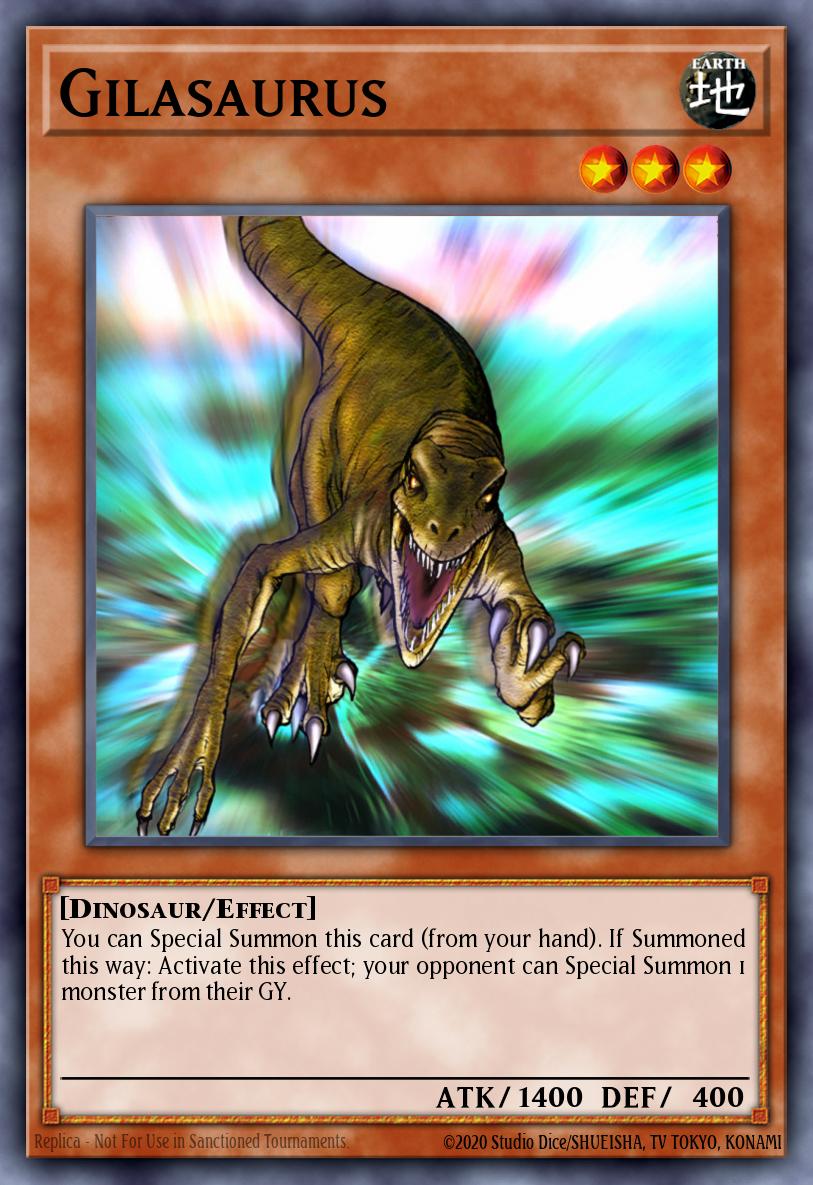 Gilasaurus LON #LON-E071 English Yu-Gi-Oh! card