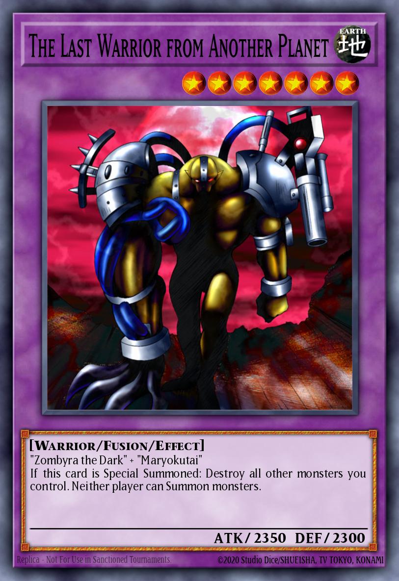 The Last Warrior from Another Planet LON #LON-E077 English Yu-Gi-Oh! card