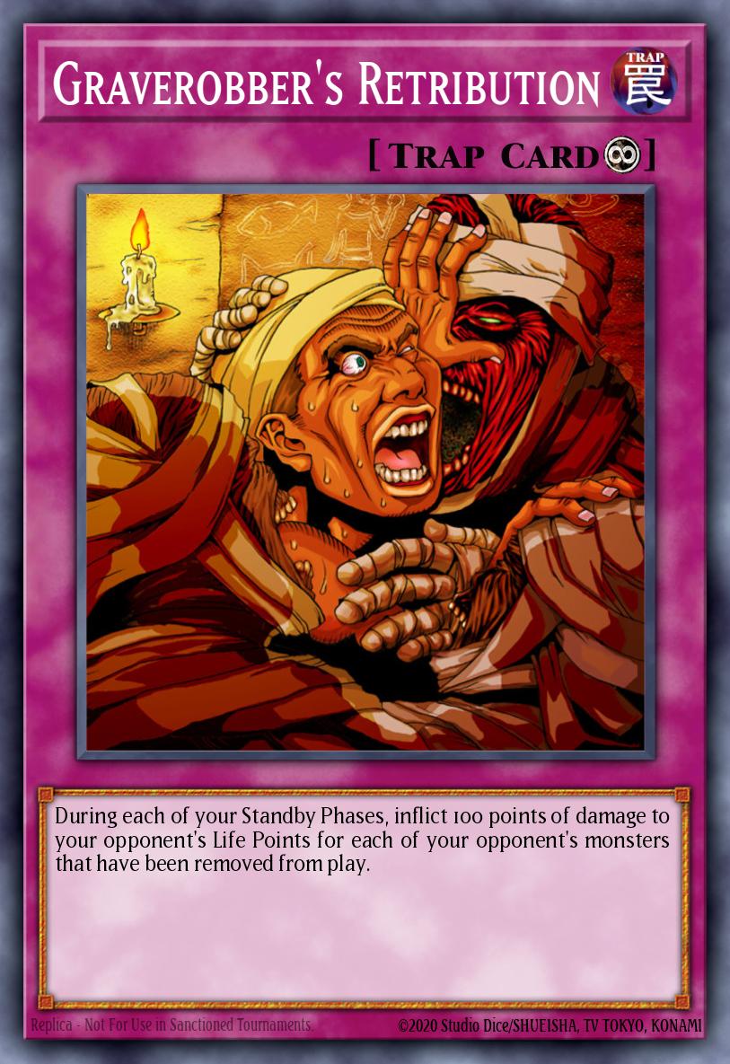 Graverobber's Retribution LON #LON-E083 English Yu-Gi-Oh! card