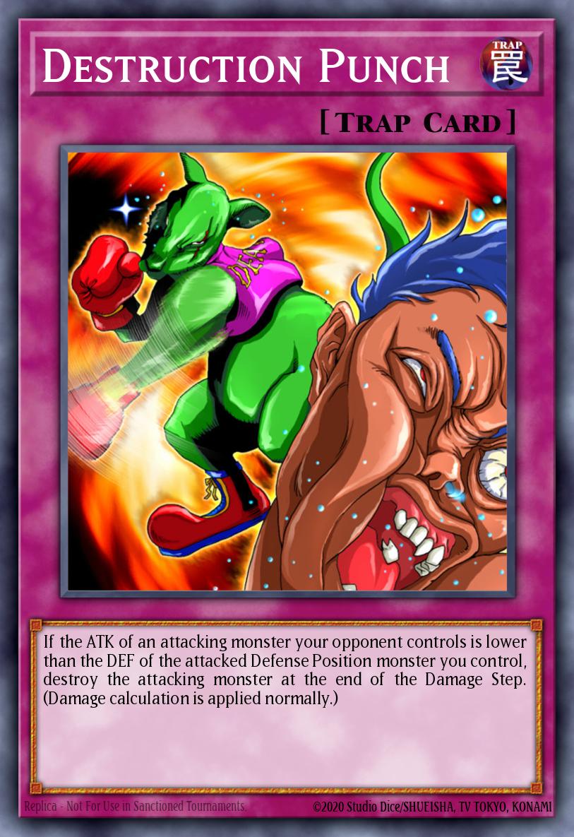 Destruction Punch LON #LON-E085 English Yu-Gi-Oh! card