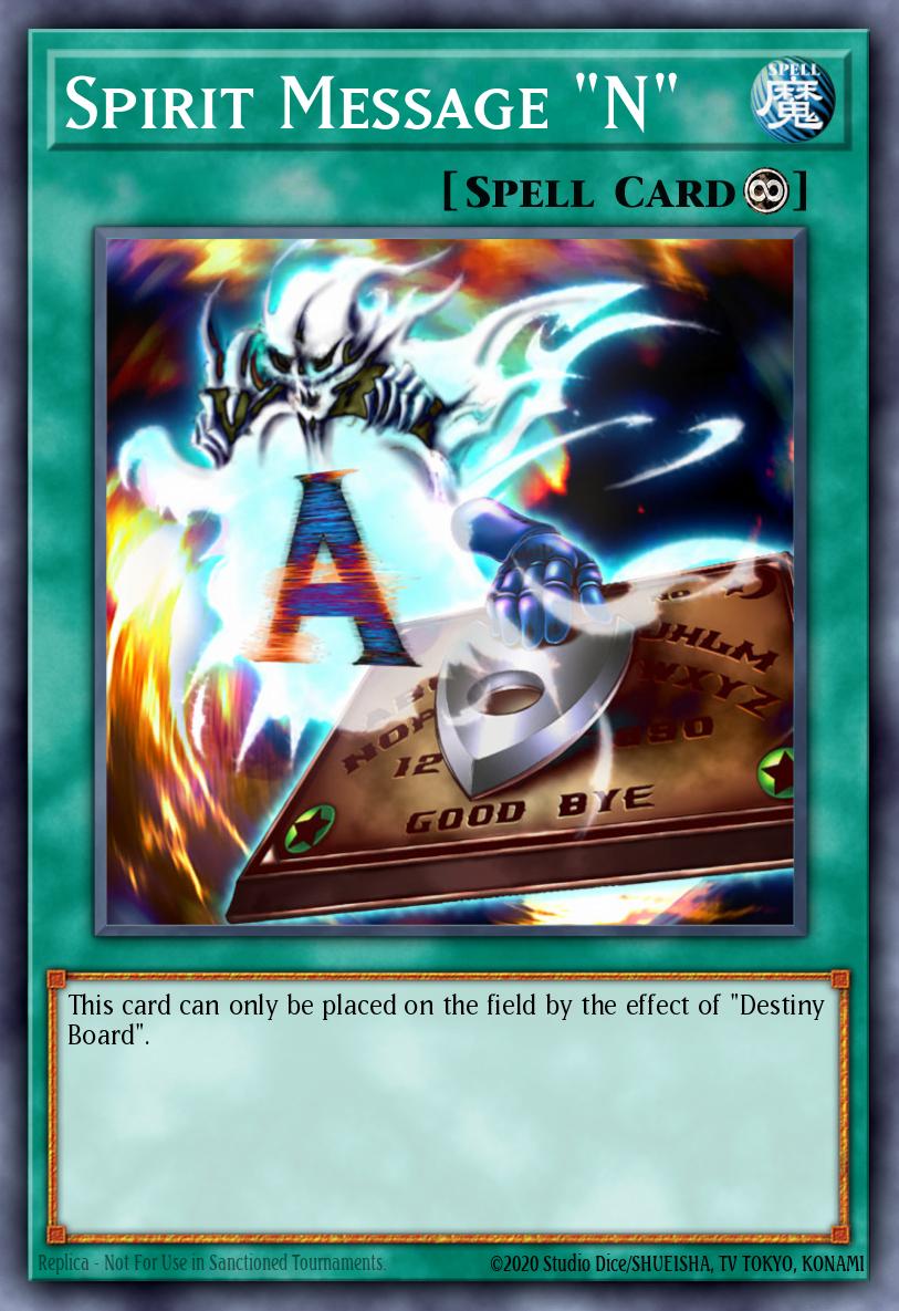 Spirit Message "N" LON #LON-E090 English Yu-Gi-Oh! card