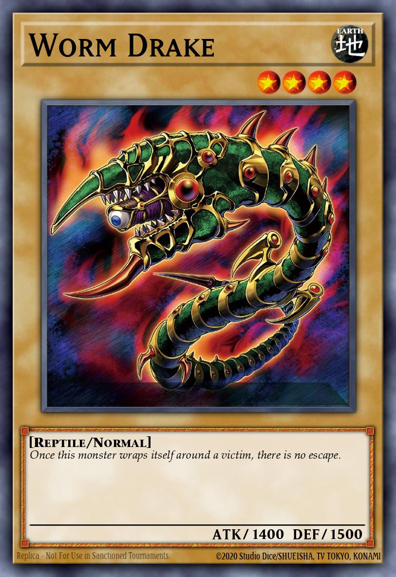 Worm Drake LON #LON-EN004 English Yu-Gi-Oh! card