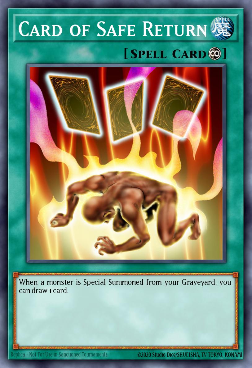 Card of Safe Return LON #LON-EN029 English Yu-Gi-Oh! card